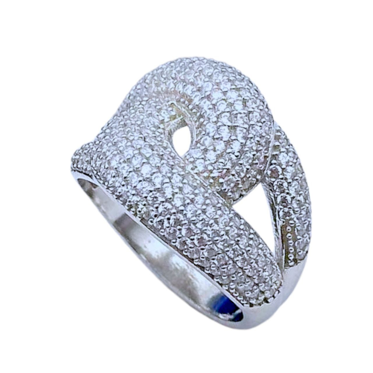 انگشتر نقره زنانه مدل پاپیون 0104 انگشتر نقره زنانه مدل پاپیون 0104