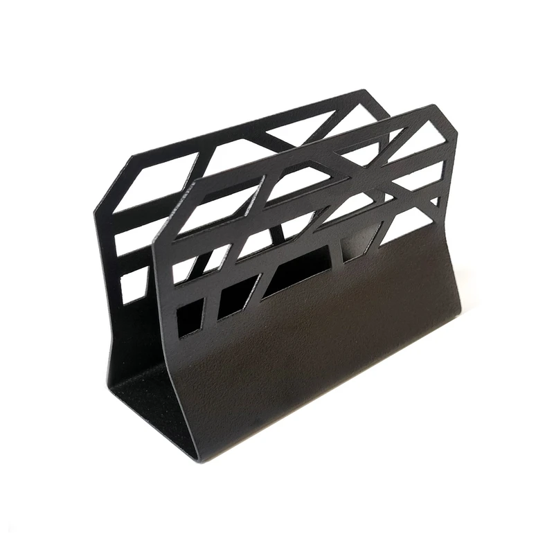 جای دستمال کاغذی مدل فلزی شبکه ای zb1