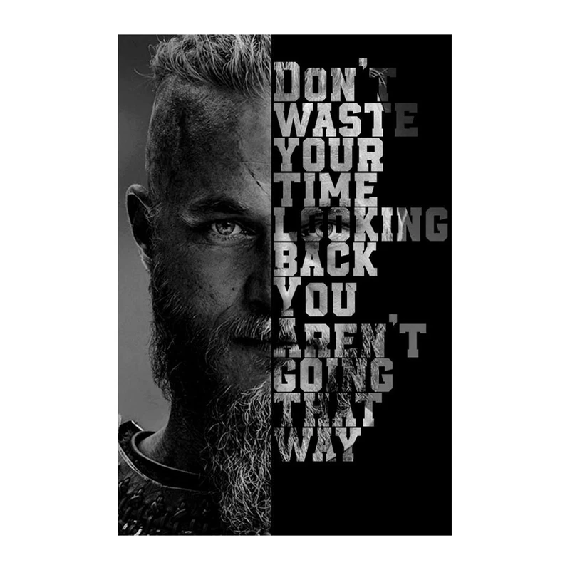 استیکر لپ تاپ و موبایل مدل سریال طرح وایکینگ ها راگنار لودبروک Vikings Ragnar Lothbrok کد 931