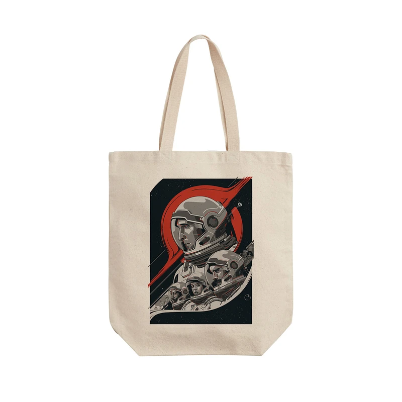 ساک خرید ترمه طراحان ایده مدل Interstellar Poster کد cfp1991 - L