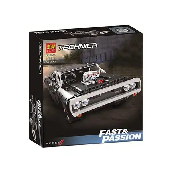 ساختنی مدل ماشین دوج شارژر 1077 قطعه FAST & FURIOUS
