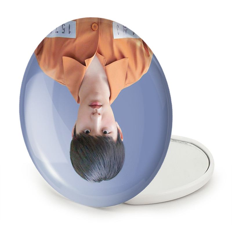 آینه جیبی خندالو طرح دی.او گروه اکسو EXO مدل تاشو کد 13367