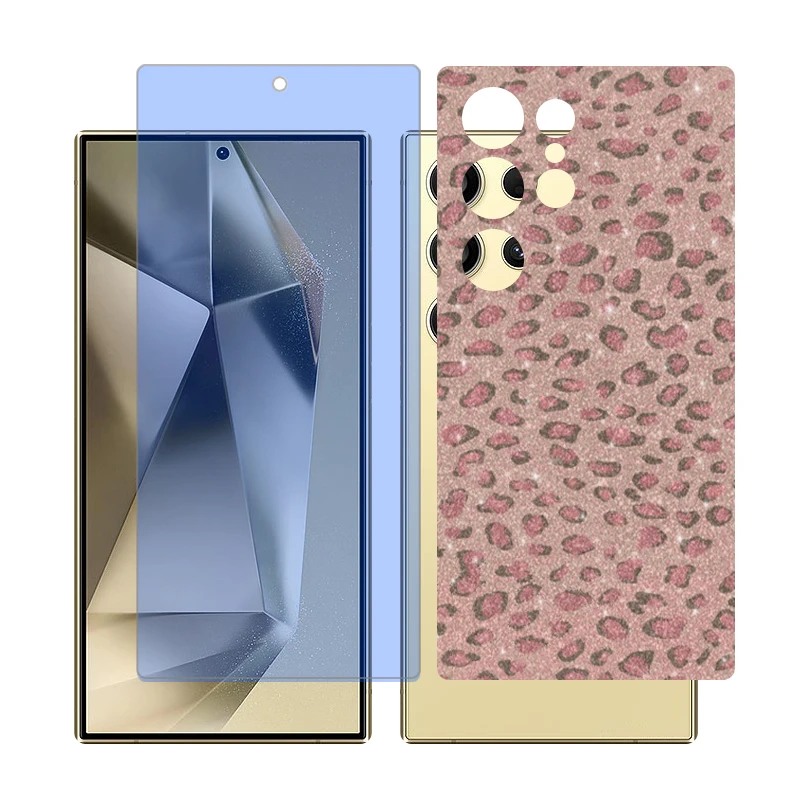 محافظ صفحه نمایش بلو کات گلس مدل Together مناسب برای گوشی موبایل سامسونگ Galaxy S24 Ultra به همراه برچسب پوششی پشت گوشی