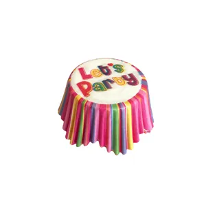 کپسول کاپ کیک مدل LetsParty بسته 20 عددی
