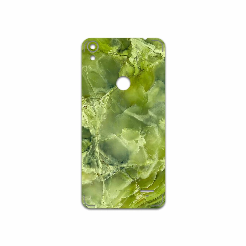 برچسب پوششی ماهوت مدل Green Crystal Marble مناسب برای گوشی موبایل تکنو WX4 Pro
