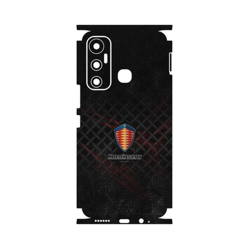 برچسب پوششی ماهوت مدل Koenigsegg Automotive AB-FullSkin مناسب برای گوشی موبایل اینفینیکس Hot 11