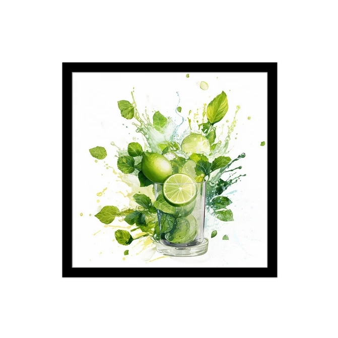 تابلو نوری بکلیت طرح کافه و نوشیدنی لیموناد مدل B-MID-15837