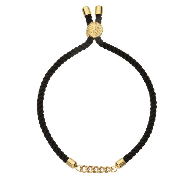 دستبند طلا 18 عیار زنانه مدل زنجیری -  - 1
