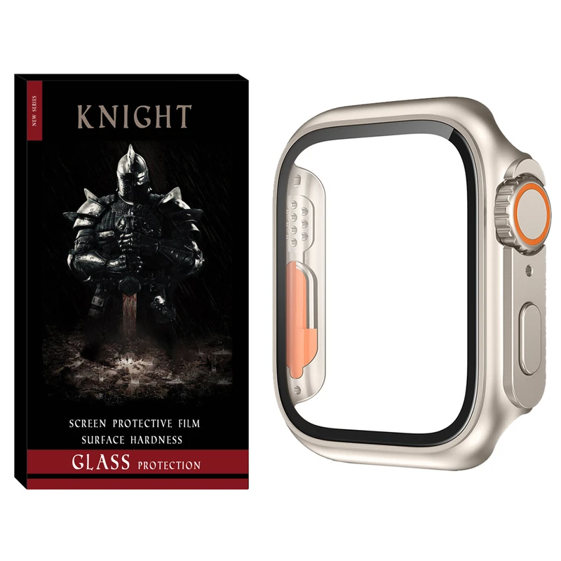 کاور نایت مدل KT-Ultra مناسب برای اپل واچ Series 7 41mm / Series 8 41mm به همراه محافظ صفحه نمایش