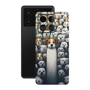 Remax cover sticker Leth model dog design suitable for Xiaomi Poco X6 Pro mobile phone