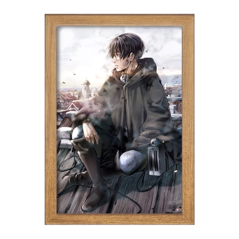 تابلو خندالو مدل لیوای آکرمن انیمه اتک آن تایتان Attack on Titan  کد 11021