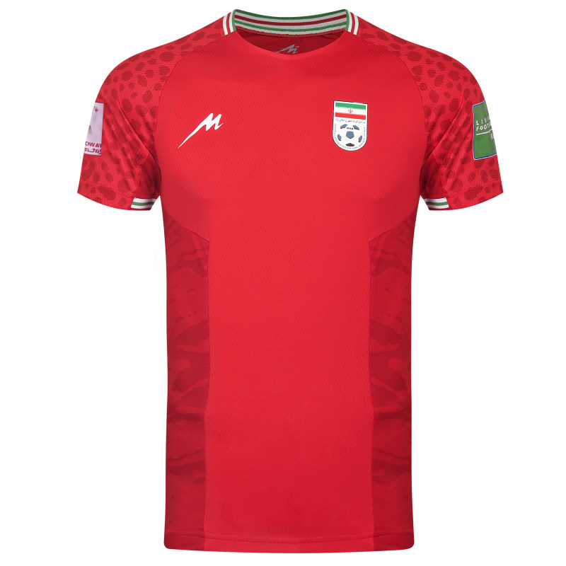 تی شرت ورزشی مردانه مروژ مدل ایران Away WC2022