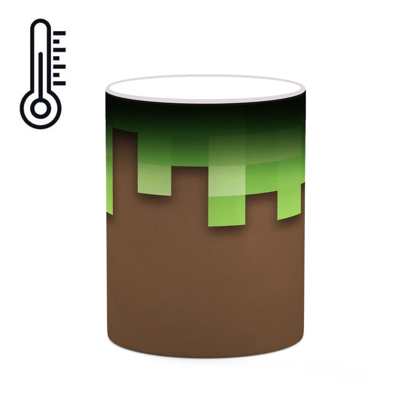 ماگ حرارتی کاکتی طرح ماینکرافت minecraft مدل mgh41601