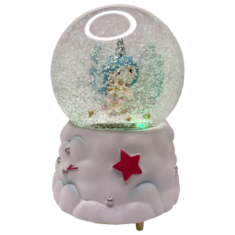 گوی موزیکال مدل پمپی فرشته مهربون طرح Angel کد PB4260 گوی موزیکال مدل پمپی فرشته مهربون طرح Angel کد PB4260