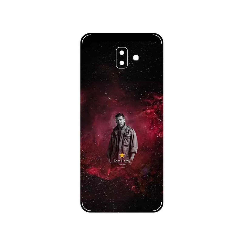 برچسب پوششی ماهوت مدل Tom Hardy مناسب برای گوشی موبایل سامسونگ Galaxy J6 Plus