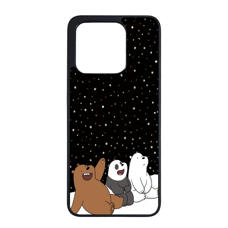 کاور طرح سه خرس مناسب برای گوشی موبایل شیائومی redmi 12c