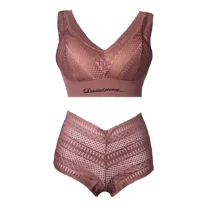 ست شورت و نیم تنه زنانه مدل گیپور