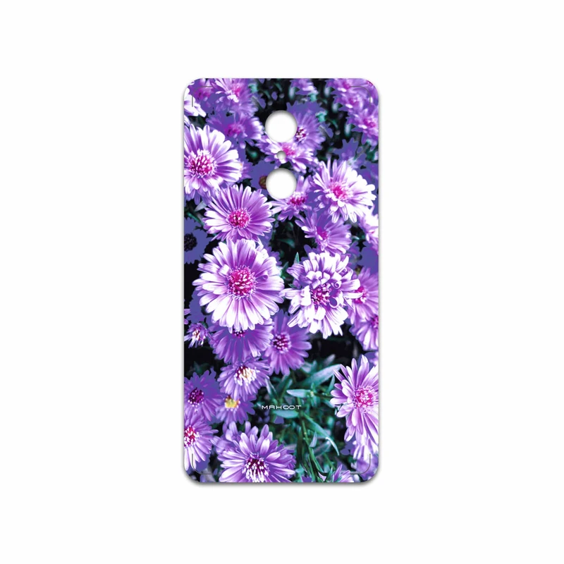 برچسب پوششی ماهوت مدل Purple-Flower مناسب برای گوشی موبایل شیائومی REDMI 5