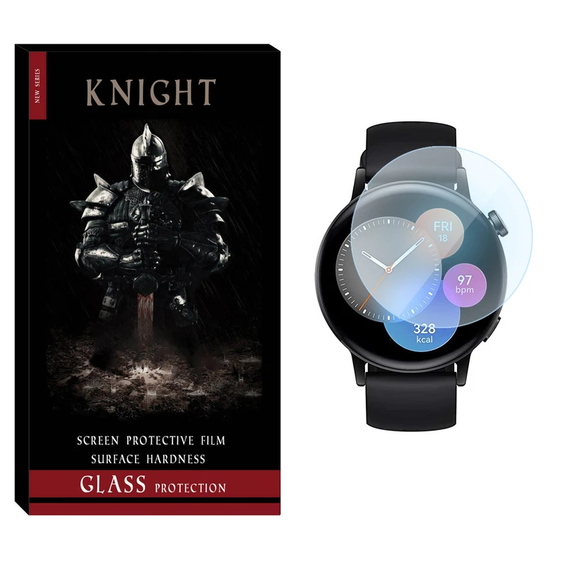 محافظ صفحه نمایش شیشه‌ای نایت مدل SH-KT مناسب برای ساعت هوشمند هوآوی Watch GT3 42mm
