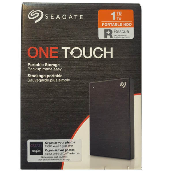 هارد اکسترنال سیگیت مدل one touch ظرفیت 1 ترابایت