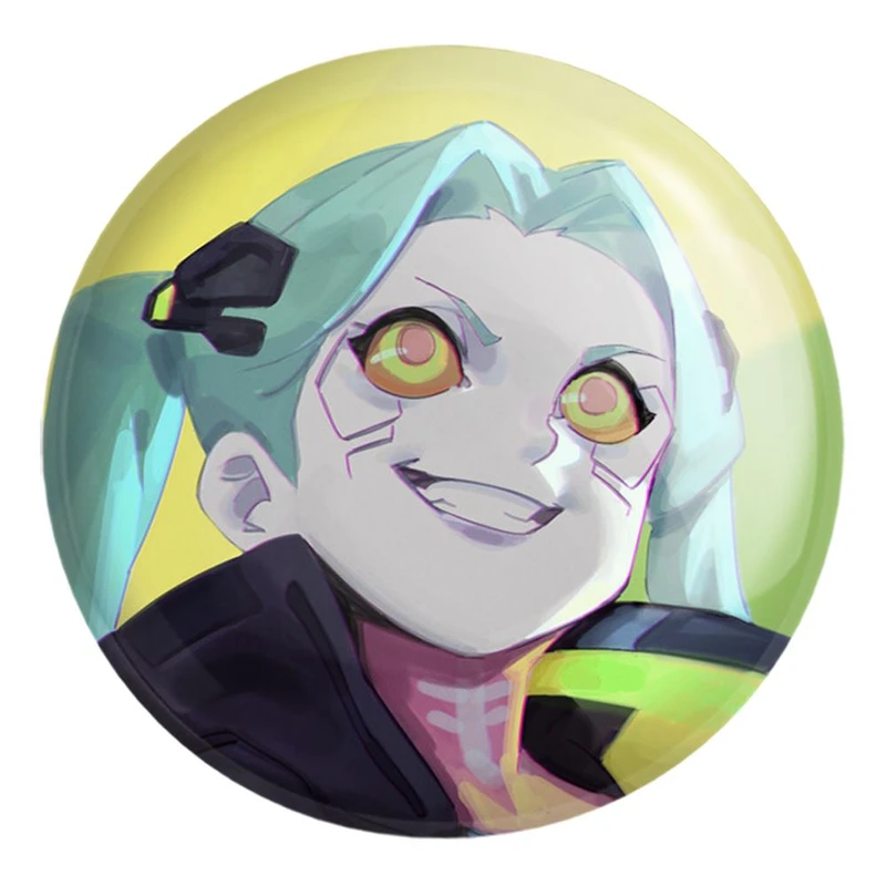 پیکسل خندالو طرح لوسی انیمه سایبر پانک Cyberpunk کد 22462 مدل بزرگ