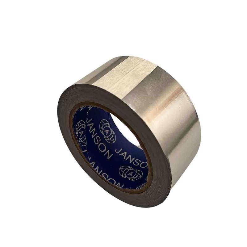 چسب پهن جانسون مدل آلومینیومی ضخیم کد 80mic عرض 5 سانتی متر