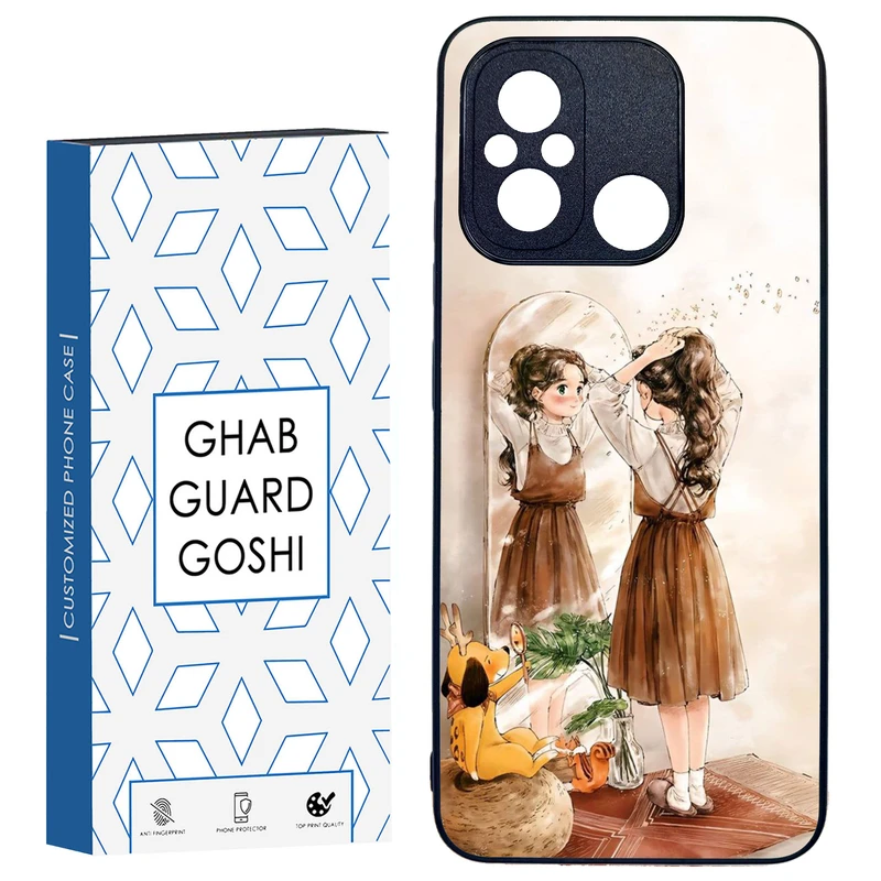 کاور قاب گارد گوشی طرح دخترانه کد TPU-019 مناسب برای گوشی موبایل شیائومی REDMI 12C / POCO C55