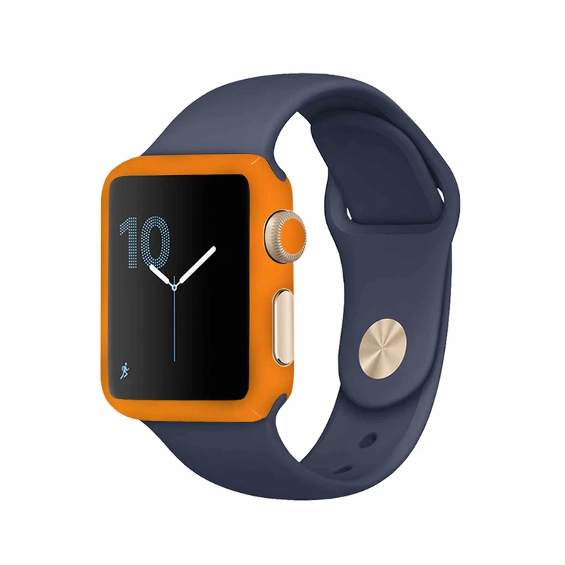 برچسب ماهوت طرح Matte-Orange مناسب برای اپل واچ Watch 2 42mm