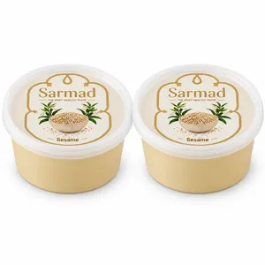 حلوا ارده کنجد ممتاز سرمد - 500 گرم بسته 2  عددی