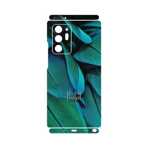 MAHOOT Green Feather-FullSkin Cover Sticker for Samsung Galaxy Note 20 Ultra