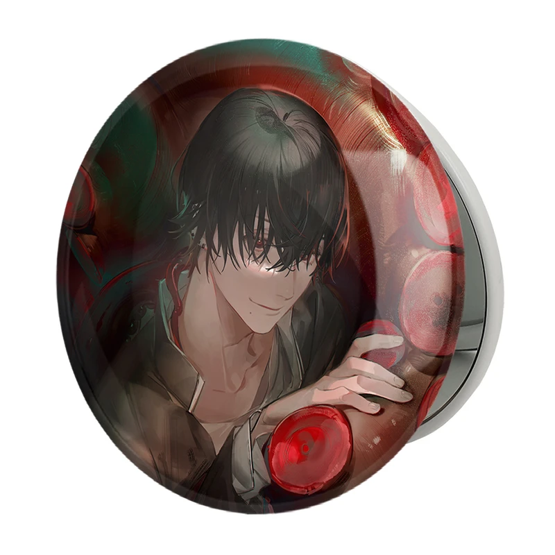 آینه جیبی خندالو طرح یوشیدا انیمه مرد اره ای Chainsaw Man مدل تاشو کد 22327 