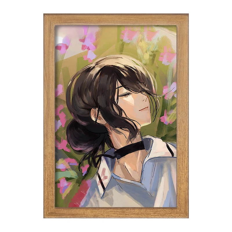 تابلو خندالو مدل ریزه انیمه مرد اره ای Chainsaw Man  کد 18007