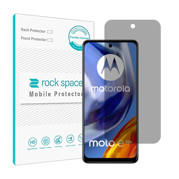 محافظ صفحه نمایش حریم شخصی راک اسپیس مدل HyPRV مناسب برای گوشی موبایل موتورولا Moto E32s