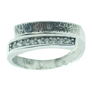 انگشتر نقره زنانه سلین کالا مدل برلیان ce-As307