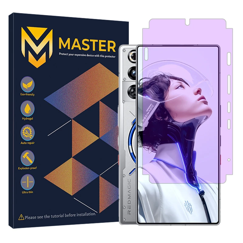 محافظ صفحه محافظ چشم مستر مدل هیدروژلی مناسب برای گوشی موبایل زد تی ای nubia RedMagic 11 Pro Plus
