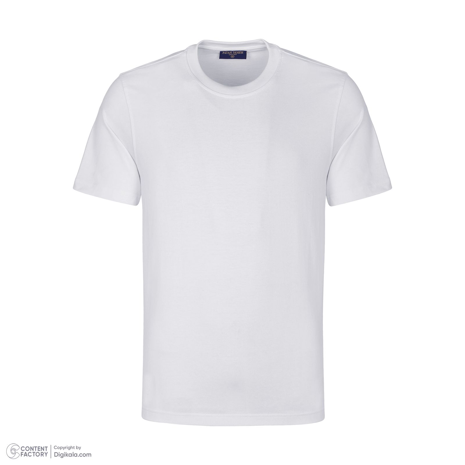 تی شرت آستین کوتاه مردانه پاتن جامه مدل 131621030243000 رنگ سفید -  - 6