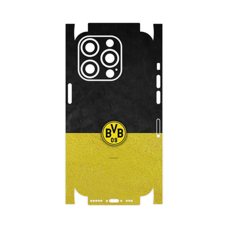 برچسب پوششی ماهوت مدل Borussia Dortmund FC-FullSkin مناسب برای گوشی موبایل اپل iPhone 14 Pro