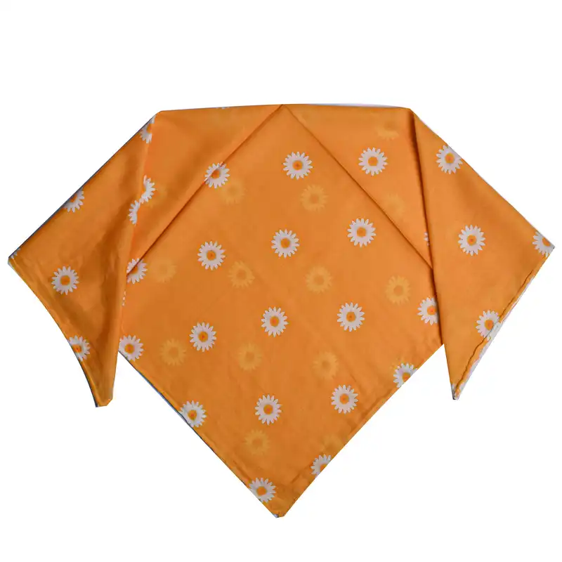 روسری زنانه مدل مینی طرح بابونه