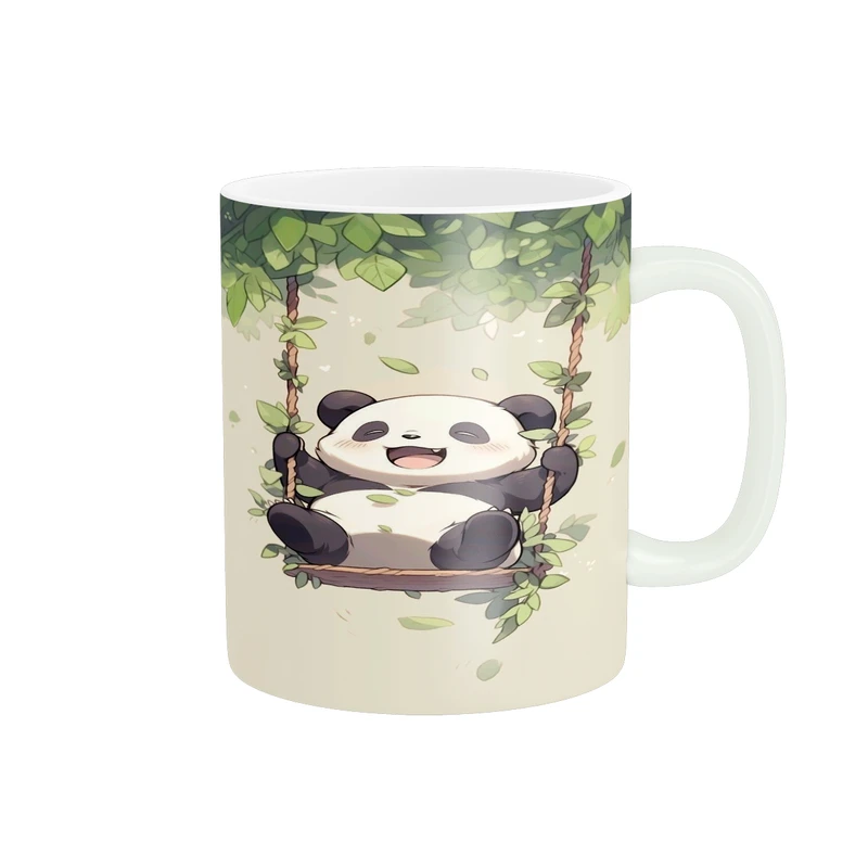 ماگ پادآفرین مدل فانتری طرح پاندا خسته و کیوت کد p9610