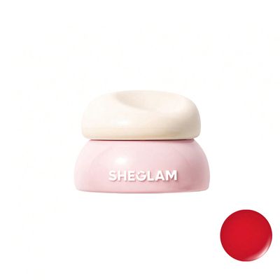 بالم لب کاسهای شیگلم مدل Strawberry Splash با رنگ قرمز، آبرسان و مرطوبکننده، حاوی ویتامین E و عصاره توتفرنگی مناسب پوست خشک، حساس و ترکخورده