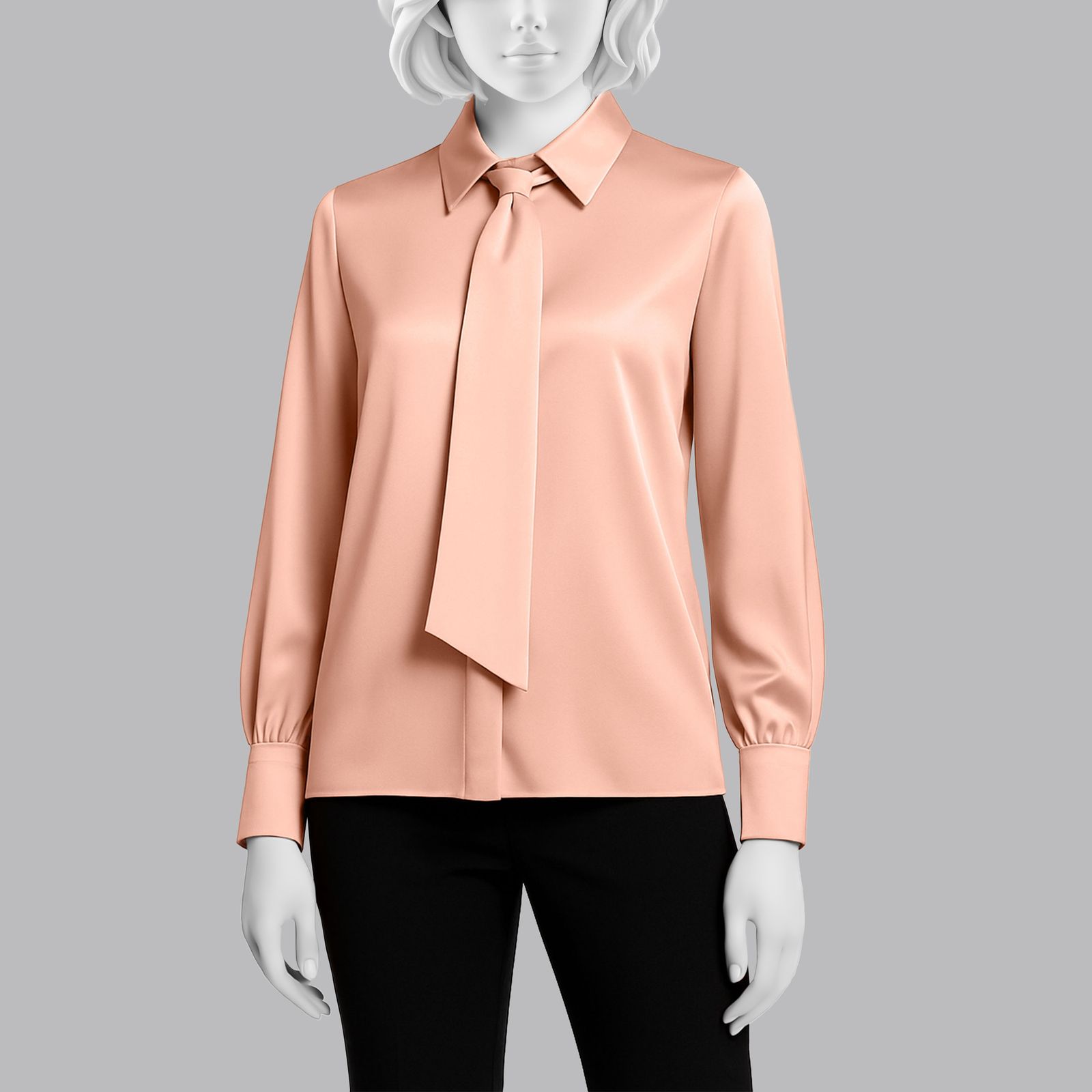 شومیز آستین بلند زنانه السانا مدل ریماس کد 172501 - - 48