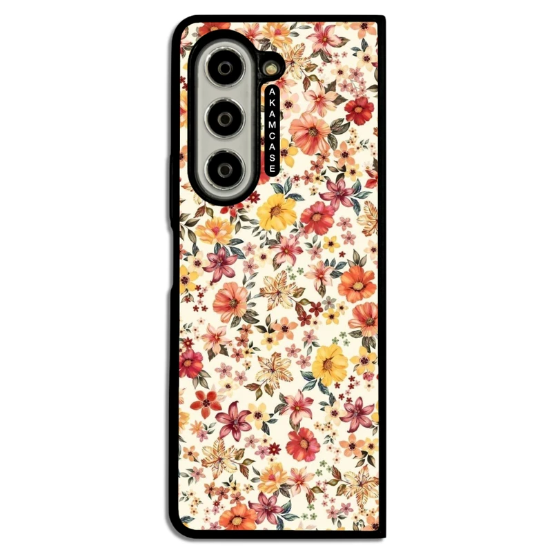 کاور آکام مدل AMC-WSGZFOLD5-FLOWERS10 مناسب برای گوشی موبایل سامسونگ Galaxy Z Fold 5