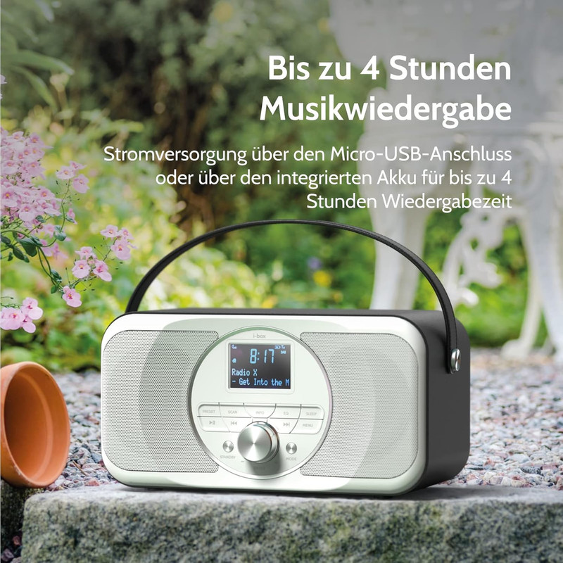 رادیو اسپیکر FM آی‌باکس مدل DAB دارای Bluetooth