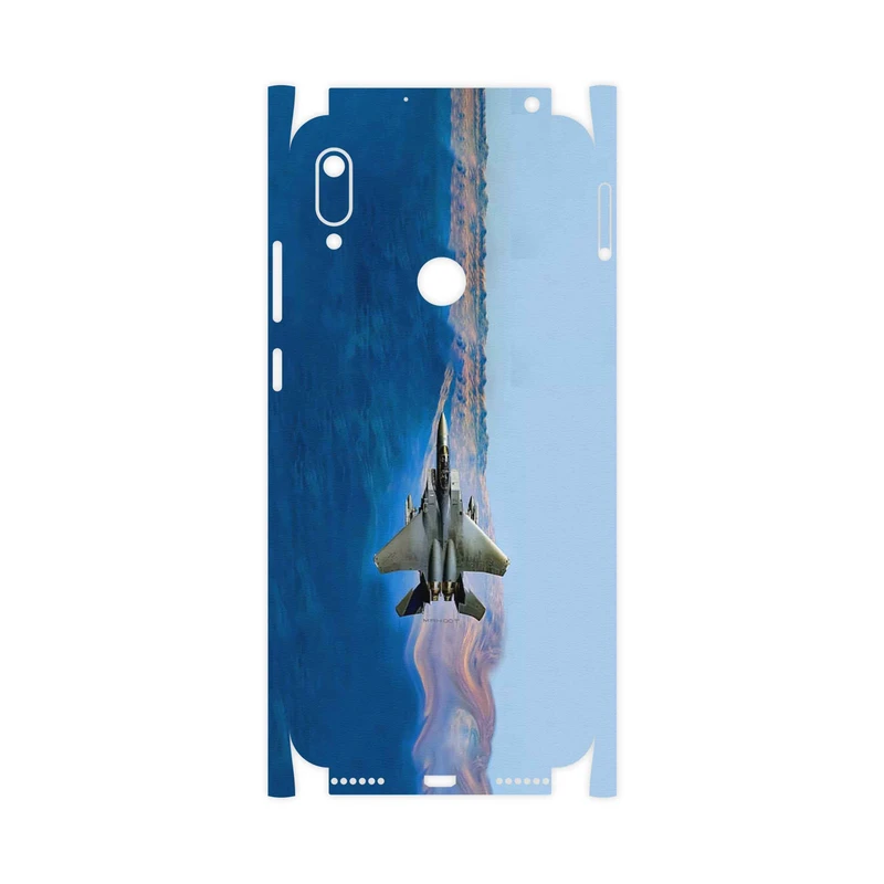 برچسب پوششی ماهوت مدل Fighter plane F15-FullSkin مناسب برای گوشی موبایل هوآوی Y6 Prime 2019