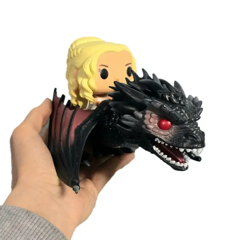 فیگور مدل دنریس و اژدها گیم اف ترونز بسته 2 عددی