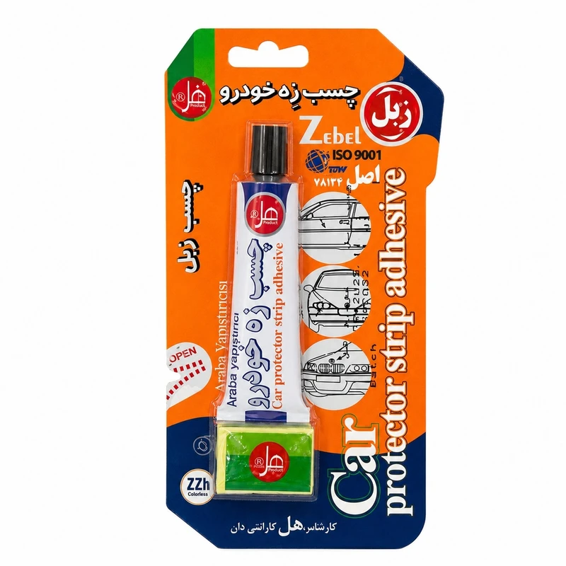 چسب زه خودرو هِل مدل زبل حجم 30 میلی‌لیتر