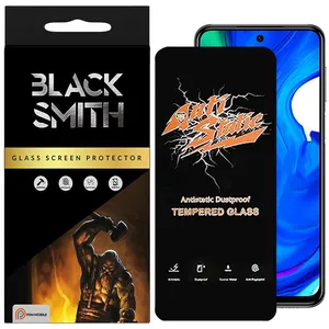 محافظ صفحه نمایش پی اس ام‌ موبایل مدل BlackSmith مناسب برای گوشی موبایل شیائومی Poco M2 Pro