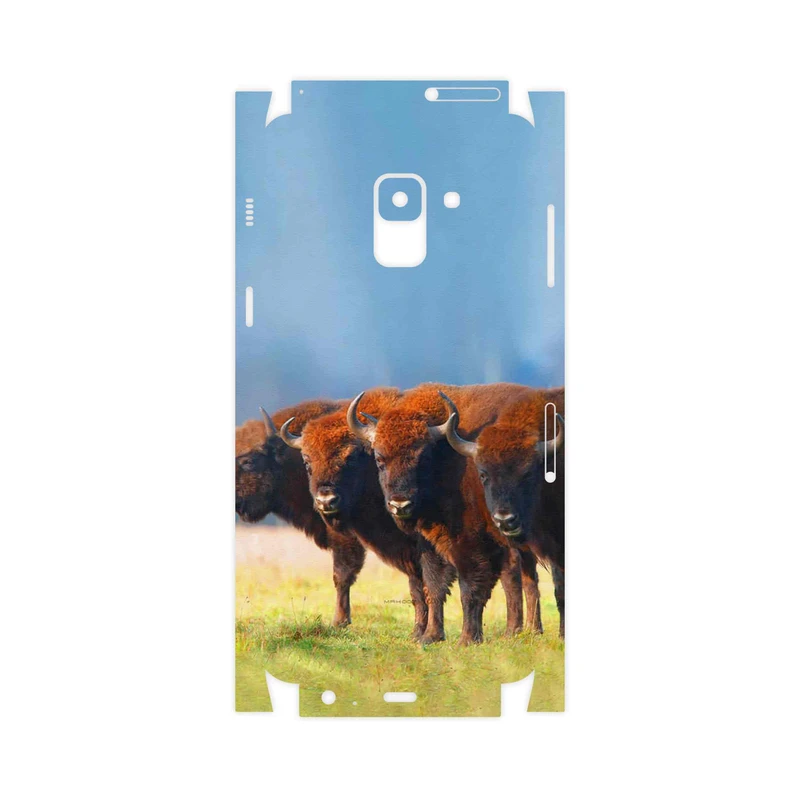 برچسب پوششی ماهوت مدل Buffalo-FullSkin مناسب برای گوشی موبایل سامسونگ Galaxy A8 2018