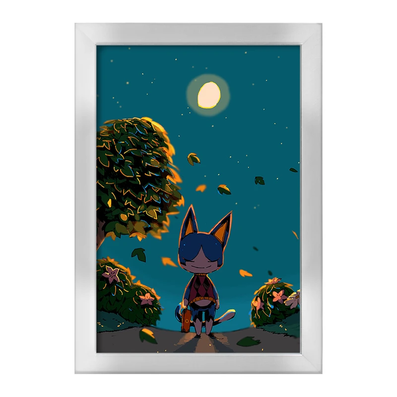 تابلو خندالو طرح بازی انیمال کراسینگ (Animal Crossing) کد 32654