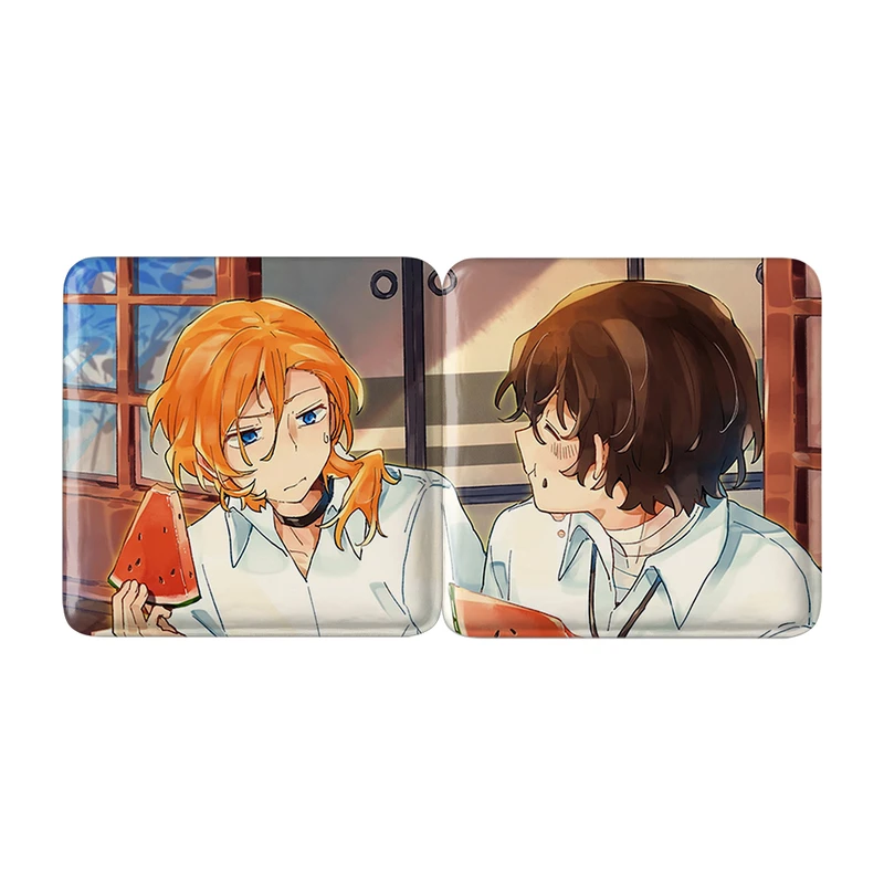 مگنت خندالو مدل دازای و چویا انیمه سگ های ولگرد بانگو کد A155 مجموعه 2 عددی